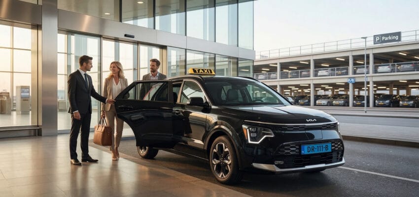 Parkeren op Schiphol of taxi vanuit West-Friesland?